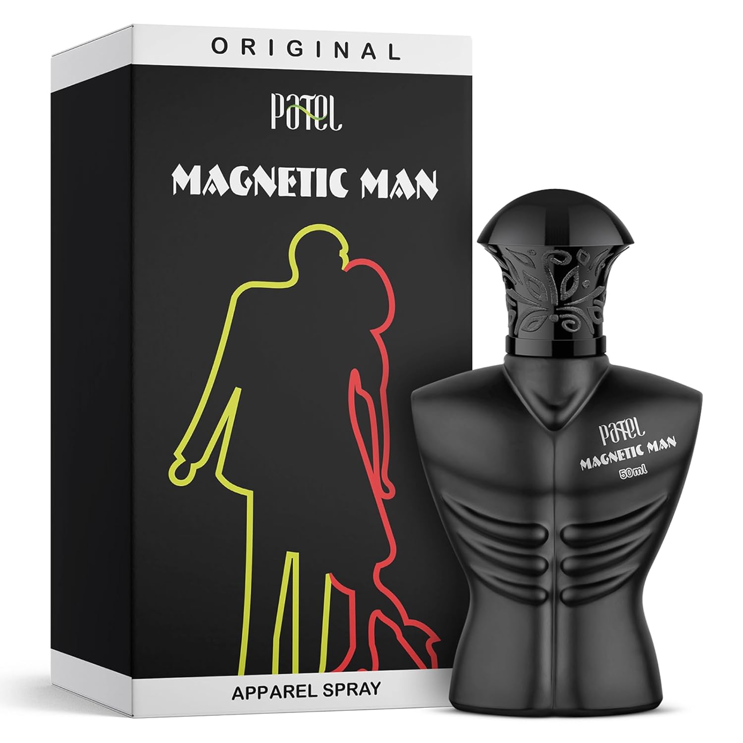Patel Magnetic Men, Floral Perfume Spray, Men Perfume Long Lasting Fragrance (50Ml) 50 ml