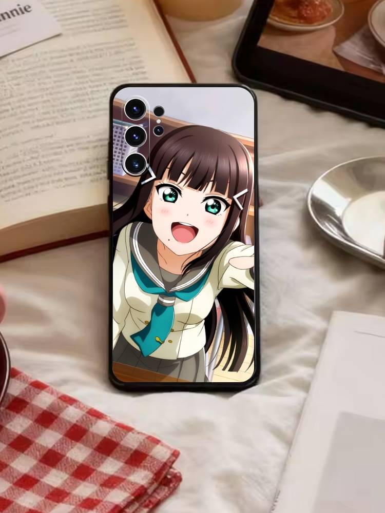 Kousaka Honoka-Love Live Handyhülle Für Samsung S26,S25,S24,S23,S22,S21,S20,Plus,Fe,Lite,Andere Schwarze Hülle