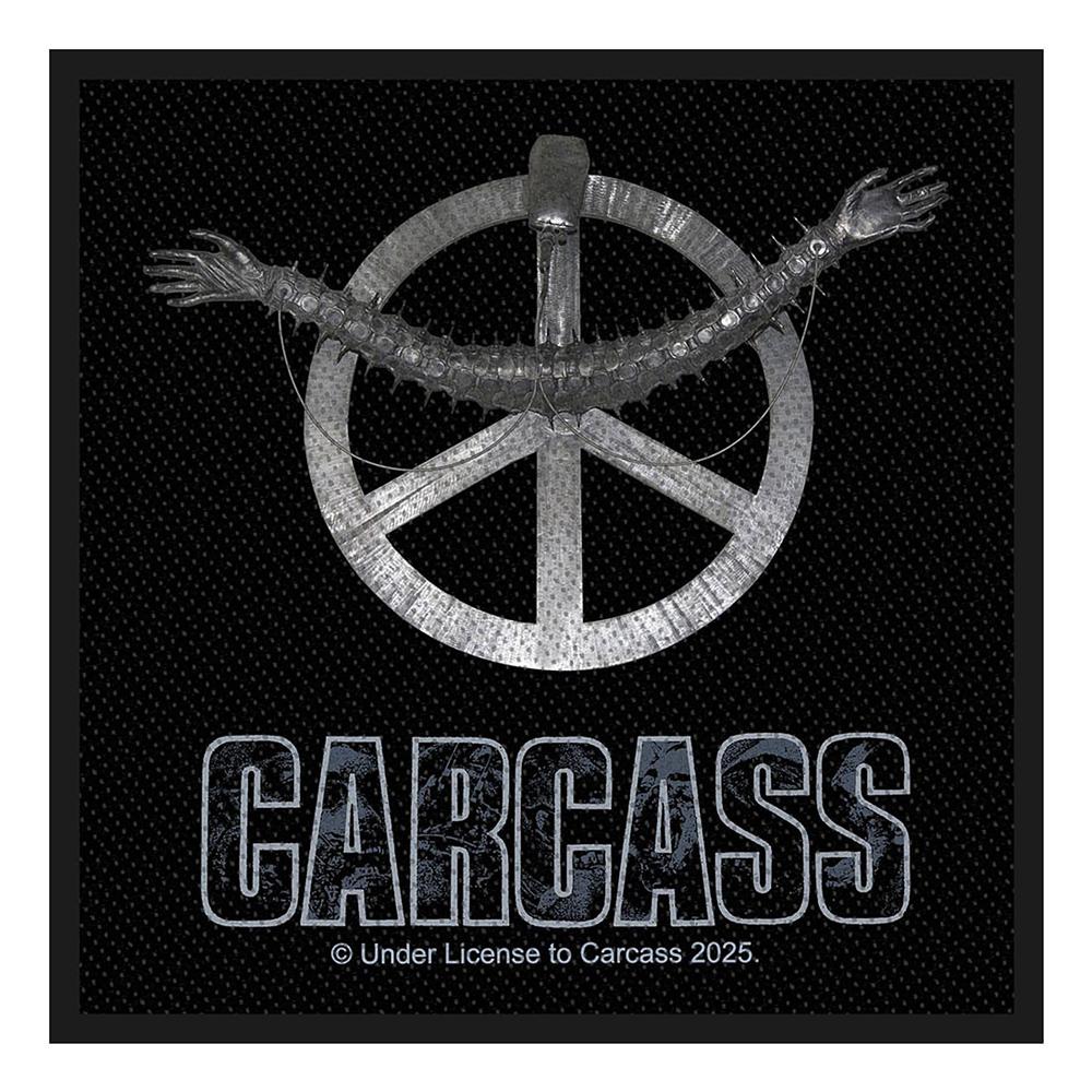 Carcass Heartwork Woven Patch