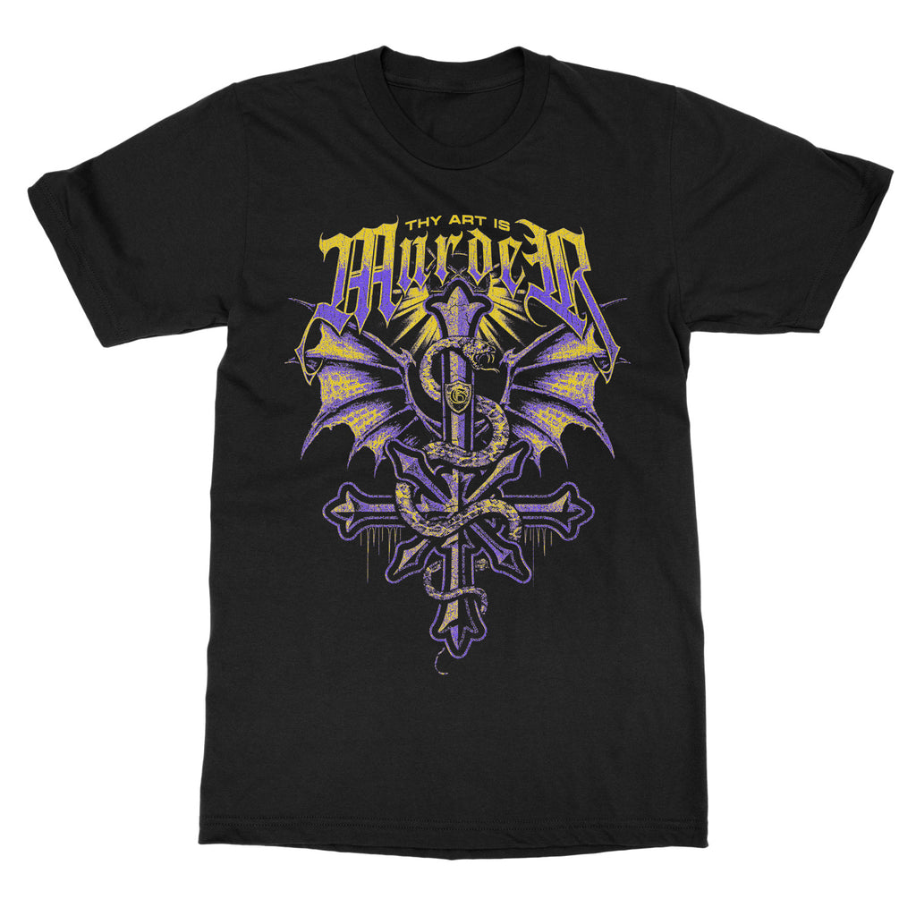 T-shirt in Cotone Grafica Band Art Is Murder Unisex Manica Corta Estiva Marca di Moda Tee Lusso Casual Vintage Retro