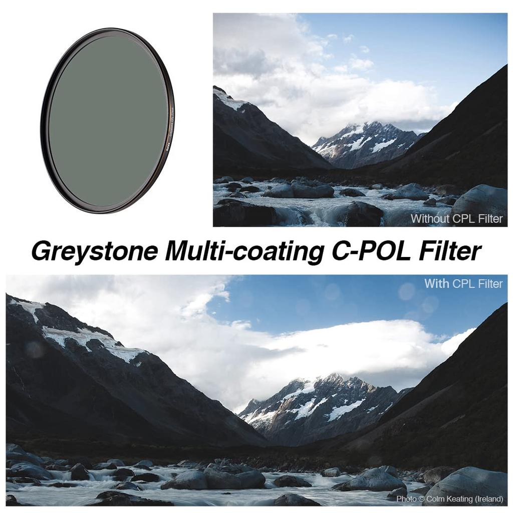 Haida PL Filter 82mm Polarizing Filter with Gold Outer Ring CPL Multi-Coating