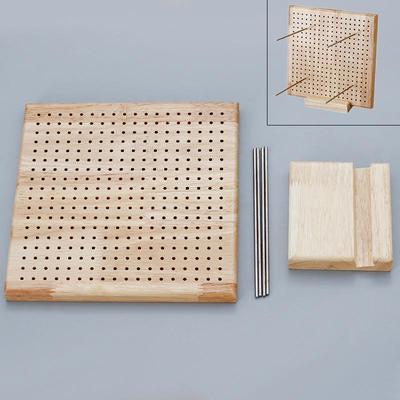 Crochet Board Wooden Crochet Knitting Board Creative DIY Woolen Knitting Blocking Mat Knitting Styling Board