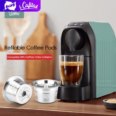 [KF-CRM] Filtry do kawy wielokrotnego użytku Kapsułki Sabotaż Stal nierdzewna wielokrotnego użytku do K-fee,CAFFITALI,CAFISSIMO,TCHIBO,TEE,AID IXPRSSI