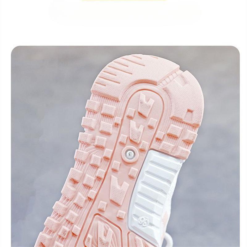 Sneaker Women's Fashionable Coconut Shoes Mesh Breathable Soft Bottom Running Shoes White Shoes