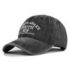 Hat Youth Baseball Letter Embroidered Retro Duck Tongue Hat Washed Old Hat Sun