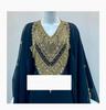 Women Moroccan Dubai Kaftans Abaya Farasha Handmade Dress Fancy Long Gown Eid