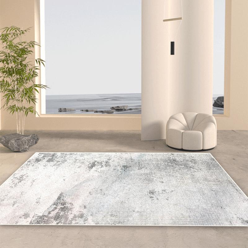 Moderner abstrakter Teppich Wohnzimmer Heimdekoration Ästhetik Außen Flusenfrei Rutschfeste Teppiche Lounge Waschbar Couchtischmatten