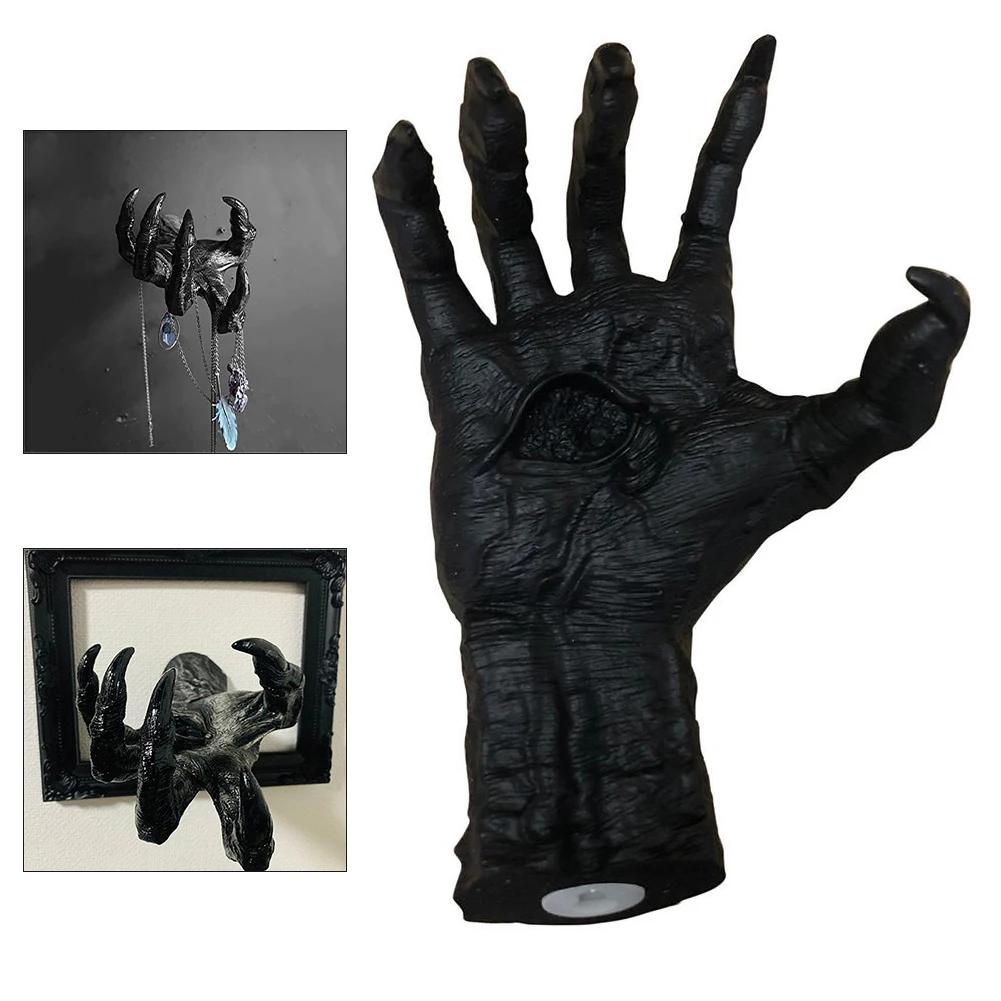 Halloween Party Decor Black Witch 's Hand Decor Hand Decor Unique And Simple Design Aesthetic Enjoyment Art Piece