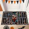 Weird Halloween Doormat - Terrifying Clown Designed for Haunted House Entrance Drainage Ditch, Perfect for Scaring Guests