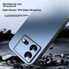 IQOO Neo8 Phone Case, IQOO Neo8 Pro AG Frosted Lens Full Protection, Real Machine Simple Solid Color, Light Luxury, Anti-Fingerprint,n, Graphite Black
