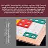 Wooden Mathematical Tetris Thinking Logic Training Puzzle Children Toy Puzzle