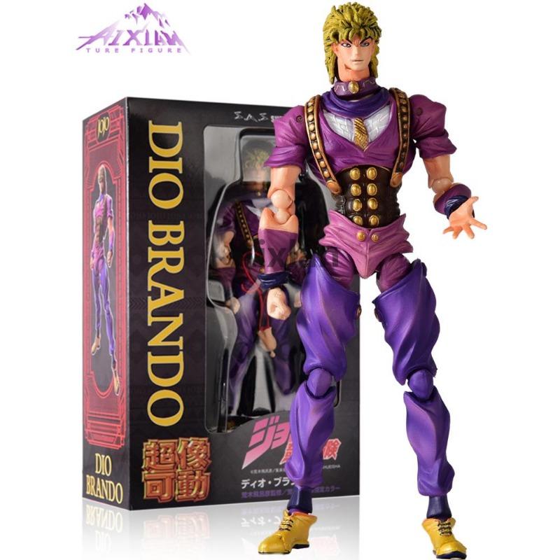 15cm Figure Bizarre Adventure Kujo Jotaro Dio Brando Diavolo Bruno Kishibe Giorno Giovanna Abbacchio Movable Action Figure