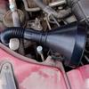 Multi functional car fuel funnel portable refueling funnel for cars and motorcycles, long nozzle, large diameter refueling parts
