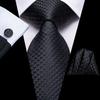 280 Styles Silk Mens Tie Pocket Square Hankerchief Cufflinks Wedding Set Prom