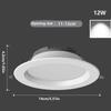 Spot Light Down Lights Round Ceiling Lamp Durable LED Downlight  Living room