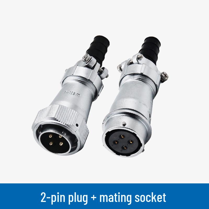 Weipu WY24 Series Waterproof IP67 Solder Connector with Double Pressure Plate