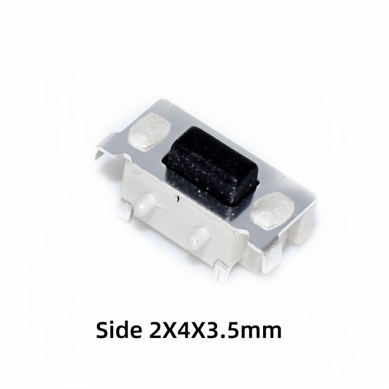 20PCS Micro Tact Push Button Switch 2X4 3X4 3X6 4X4 4.5X4.5 6X6 12X12 DIP SMD Side 2*4 3*4*2.5mm Tactile Tact Key Buttons Switch