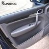Adesivo Decorativo Porta in Vera Fibra di Carbonio Morbida KUNGKIC per Porsche Cayenne 2003 2004 2005 2006-2010 Rivestimento Interno Accessori Auto