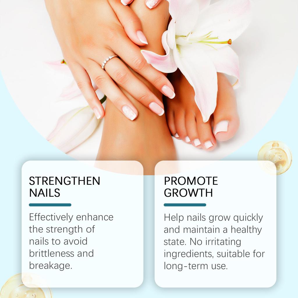 Pflegespray Pilznagelpflege Zehennagel Weiche Nagelpflege Tief nähren und die Nagelelastizität verbessern, 50 ml