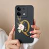 Phone Case For Redmi Note 13 Pro 4G 5G Elegant Letter Soft Liquid Silicone Full Coverage Protector For Redmi Note13 13Pro Fundas