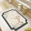 Tapis de cuisine Dégraissant et Résistant à la Chaleur en Diatomite: Absorption d'eau, Anti-brûlure, Isolation, Sous-verre et Tapis de séchage Multi-usage.