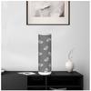 Les Trésors De Lily [A0540] - Gray 'Boho' Fabric Tube Lamp - 63x20 Cm