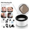 Mini Wax Heater Machine 40g Silicone Bowl Wax Warmer Nose Ear Hair Removal Waxing Kit Wax Bean Wax Heating Melting Pot Melter