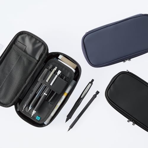 [Amazon.co.jp Özel] KOKUYO Webre Dalga Tutuculu Kalemlik, Tam Lacivert, AMF-VBF340DB