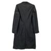 Jil Sander Authentic Japanese Black Synthetic Cotton Stand-up Collar Coat Coat 34Used