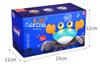 Runaway Crab with Charging, Music & Lights - Interactive Crawling Toy for Kids