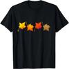 Fall Leaves and October Autumn T-Shirt