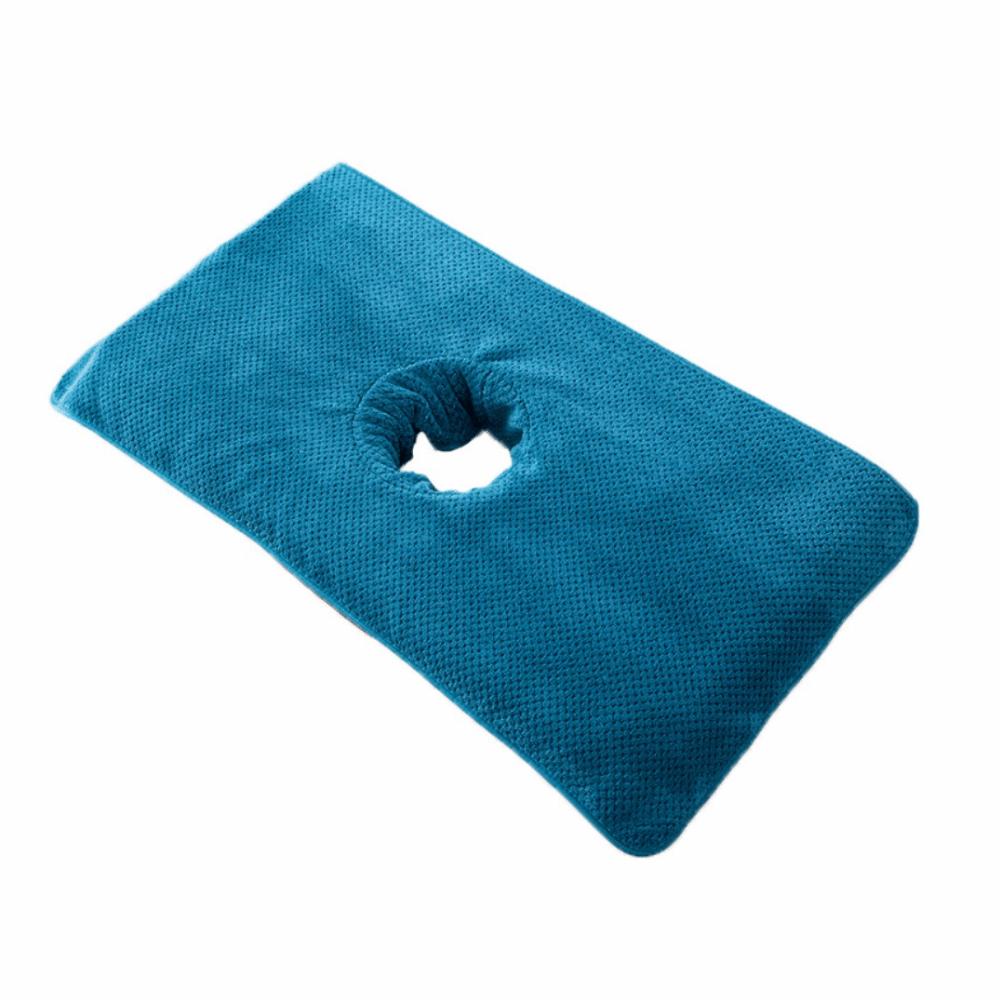 Soft Beauty Salon Towel with Hole Headrest Pads Professional SPA Massage Towel  SPA Center