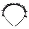 Adjustable Toothed Headband Women Bangs Hairstyle Headband with 8 Small Clip DIY Hairpin Adjustable Weave Bangs Hair Clips