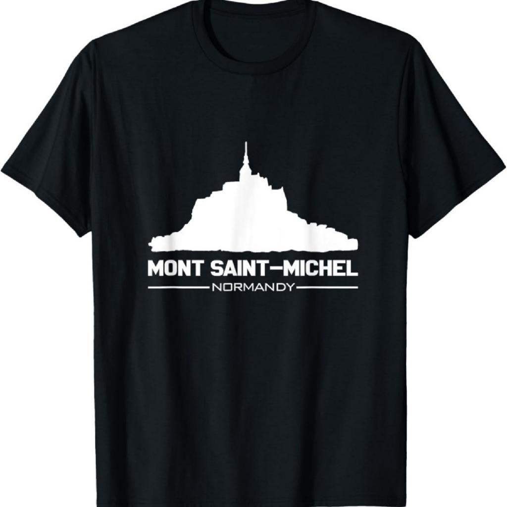 Mont Saint Michel Shirt Top Tee for men's, women's & youth's T-Shirt