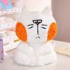 Plush Cat Emoticon Toy Cartoon Stuffed Animal Doll Decoration Cute Gift Kids