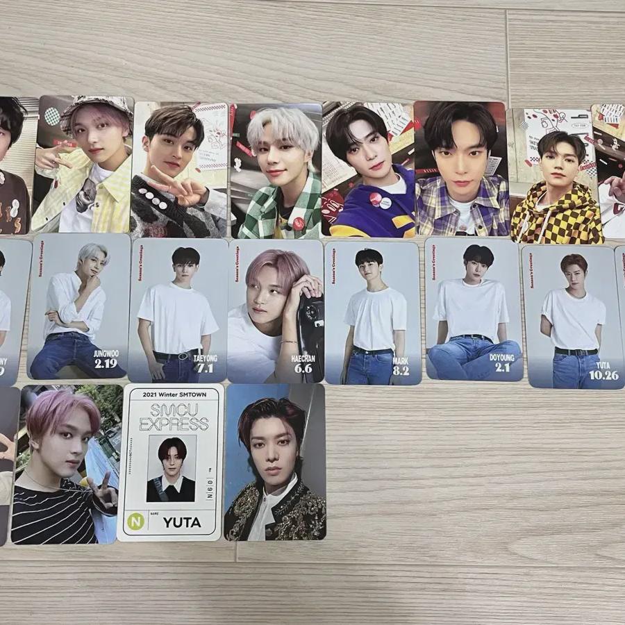 Nct 127 2022 Season's Greetings Photocard Batch