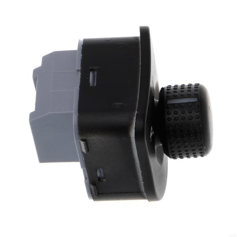 2025 New Wearproof Car Side Mirror Switch Replacement 1J1959565F Black Adjust Button Knob Replacement Easy to Install