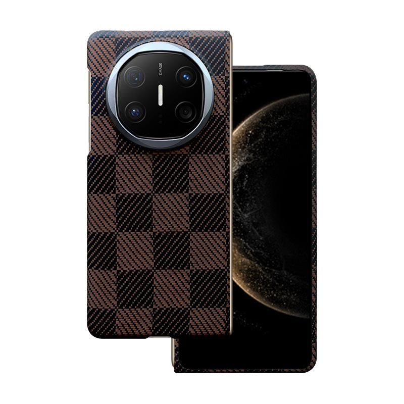 Applicable to Huawei Matex6 Kevlar Aramid Mobile Phone Case X6 Collector's Edition Folding Floating Carbon Fiber Protective Case
