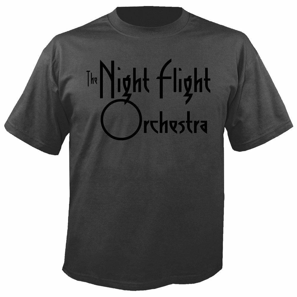 THE NIGHT FLIGHT ORCHESTRA Logo Grey T-Shirt S