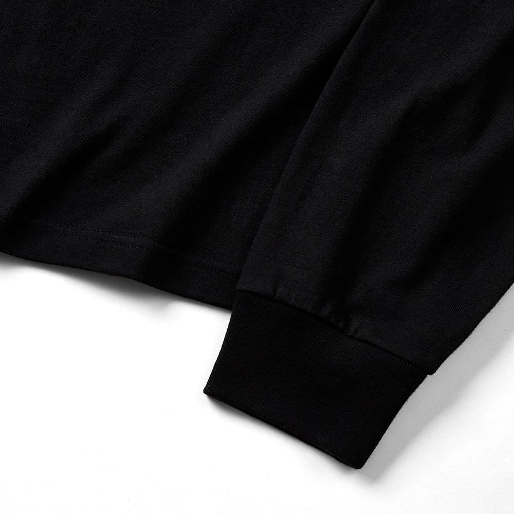 Seupeullaesikodeu Long Sleeve Black - Tennis Club Blue