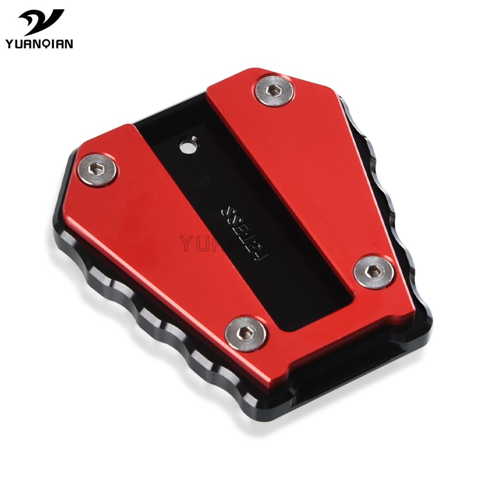 

Алюминиевая подставка для мотоцикла с ЧПУ, увеличенная пластина, боковая подставка, увеличитель мотоцикла для Benelli TRK502 TRK502X TRK 502 X