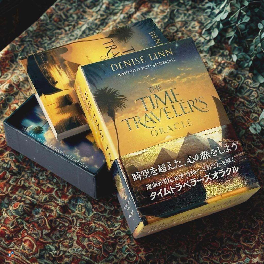 Oracle Cards Time Oracle First Edition Japanese Version Affirmation Fortune Telling with Japanese Instruction Manual I.I.J Traveler's