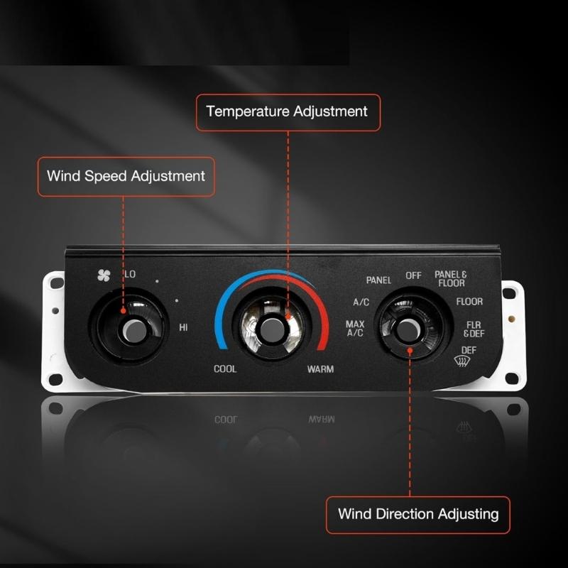 Climate Control Panel For Truck Cabin Temperature Adjustment With Rapid Response YL3H19E764A 1L2Z19986AA F65Z19B888AA