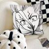 Anime Dr Stone 4 Senku Ishigami Pillow Case Fashion Square Pillowcase Bedroom Sofa Room Ins Decoration Leisure