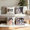 Heaven Officials Blessing  Pillow Case Square DoubleSided Printing Short Plush Sofa Cushion Cover Bedroom Bedside Pillow