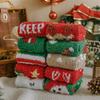 Cozy Coral Fleece Christmas Socks - Thick, Warm Plush Sleep Socks for Men & Women Couples, Perfect Gift