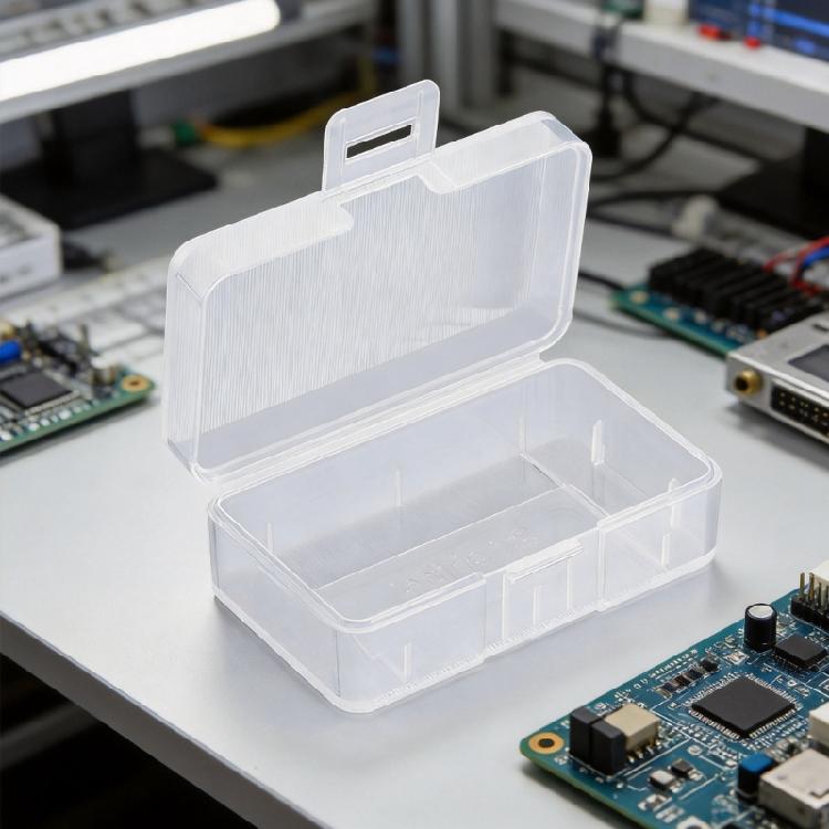 9V Battery Storage Holder Case, Snap-Lid Box for Sorting Spare Batteries in Drawers, Offices,Battery Rectangular Case