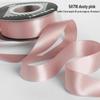 2.5cm Double-Sided Satin Ribbon for DIY, Weddings, Gifts, Bouquets, Cakes, and Bows