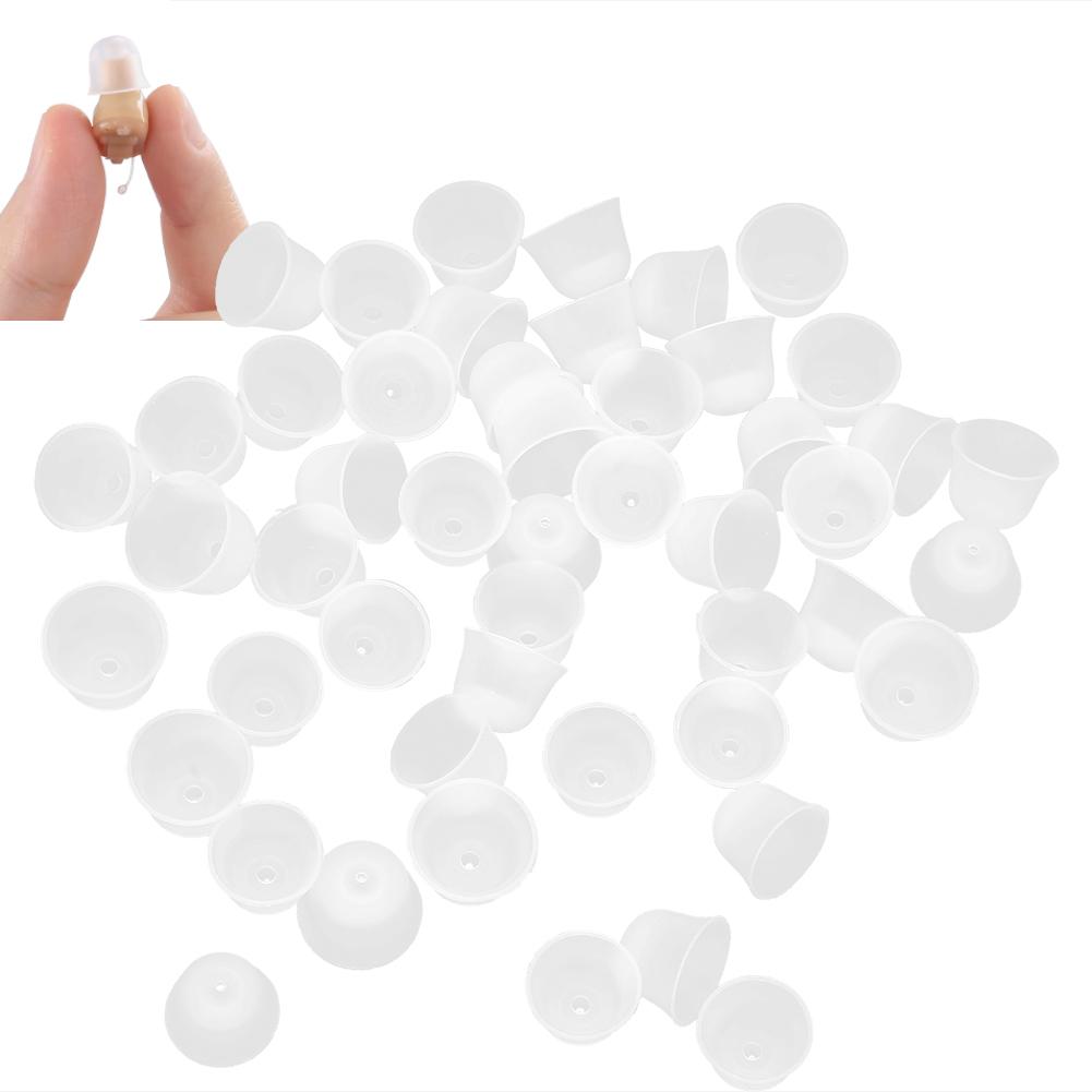 50pcs Silicone Earplugs Noise Cancelling Reusable Hearing Protection Waterproof Ear Plugs