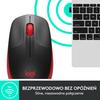 Logitech M190 Wireless Mouse Red 910-005908